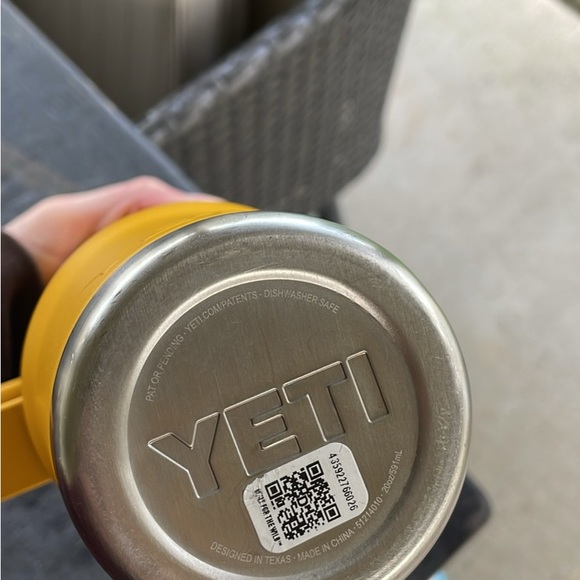 YETI Yellow Travel Mug - Picture 5 of 5